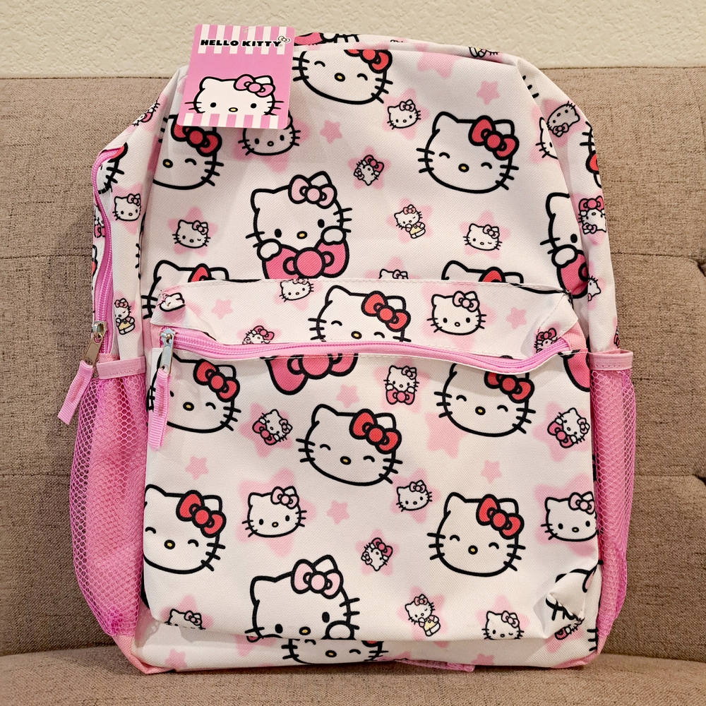 Sanrio Hello Kitty Pink and White Bag